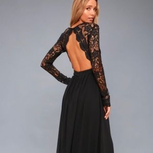 Black Lulus dress